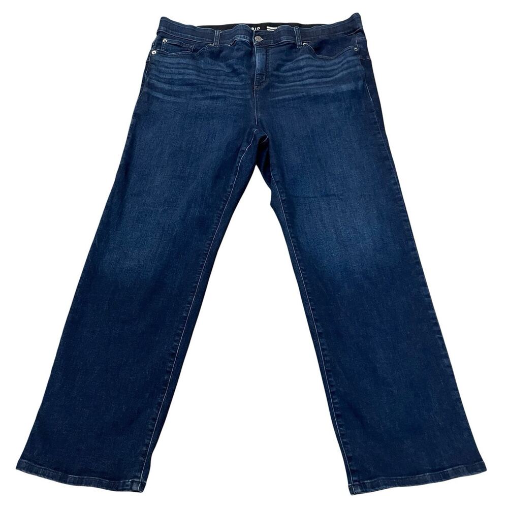 Torrid Bombshell Straight Jeans 22T Tall Inseam Dark Wash Stretchy Slimming